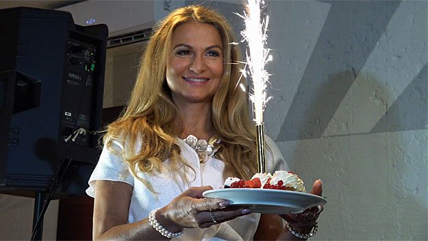 Yvetta Blanarovičová oslavila své narozeniny na Nemoros party