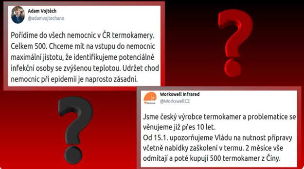 Česká firma vyrábí špičkové termokamery, vláda jich přesto 500 koupila v Číně