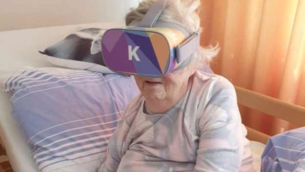 Senioři cestují po světě i v karanténě díky brýlím Kaleido