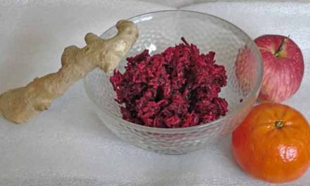 Salát z čerstvé řepy plný zdraví, od naší čtenářky