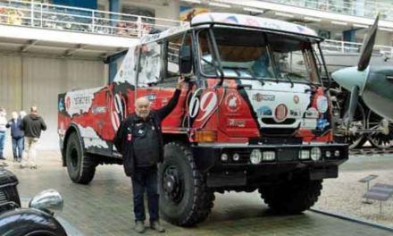 Vítězná Tatra 815 „Puma“ z Rallye Dakar je už k vidění v NTM