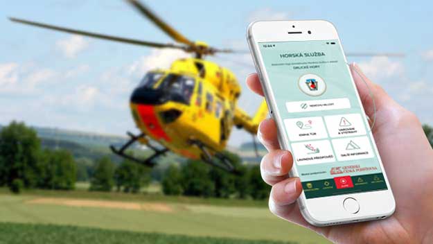 Aplikace Záchranka vám pomůže v nouzi i na horských túrách