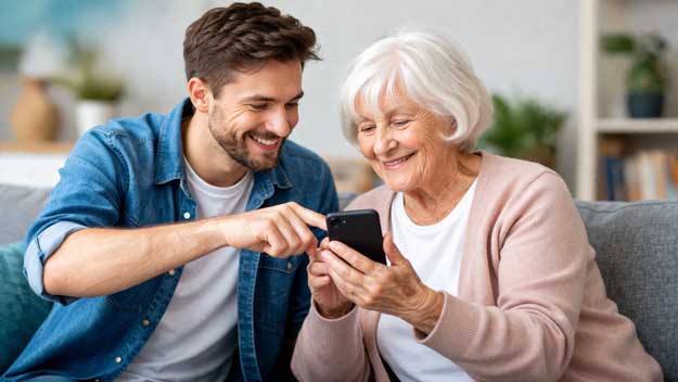 Pomozte seniorům zvládnout technologie s Moudrou Sítí